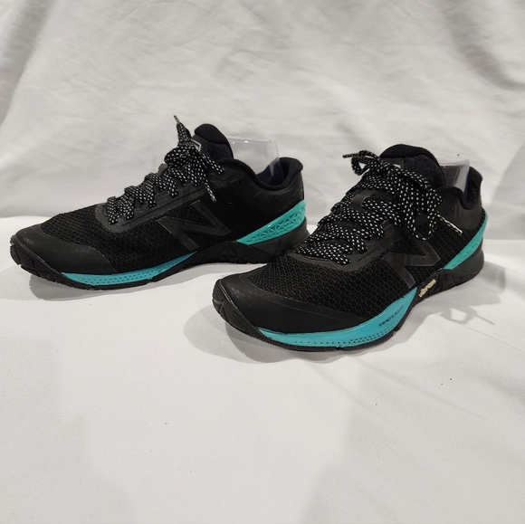 New Balance 40v1 Minimus Vibram Rev Lite Black/Teal Women's Sneakers. Size 8.5 - Picture 2 of 10